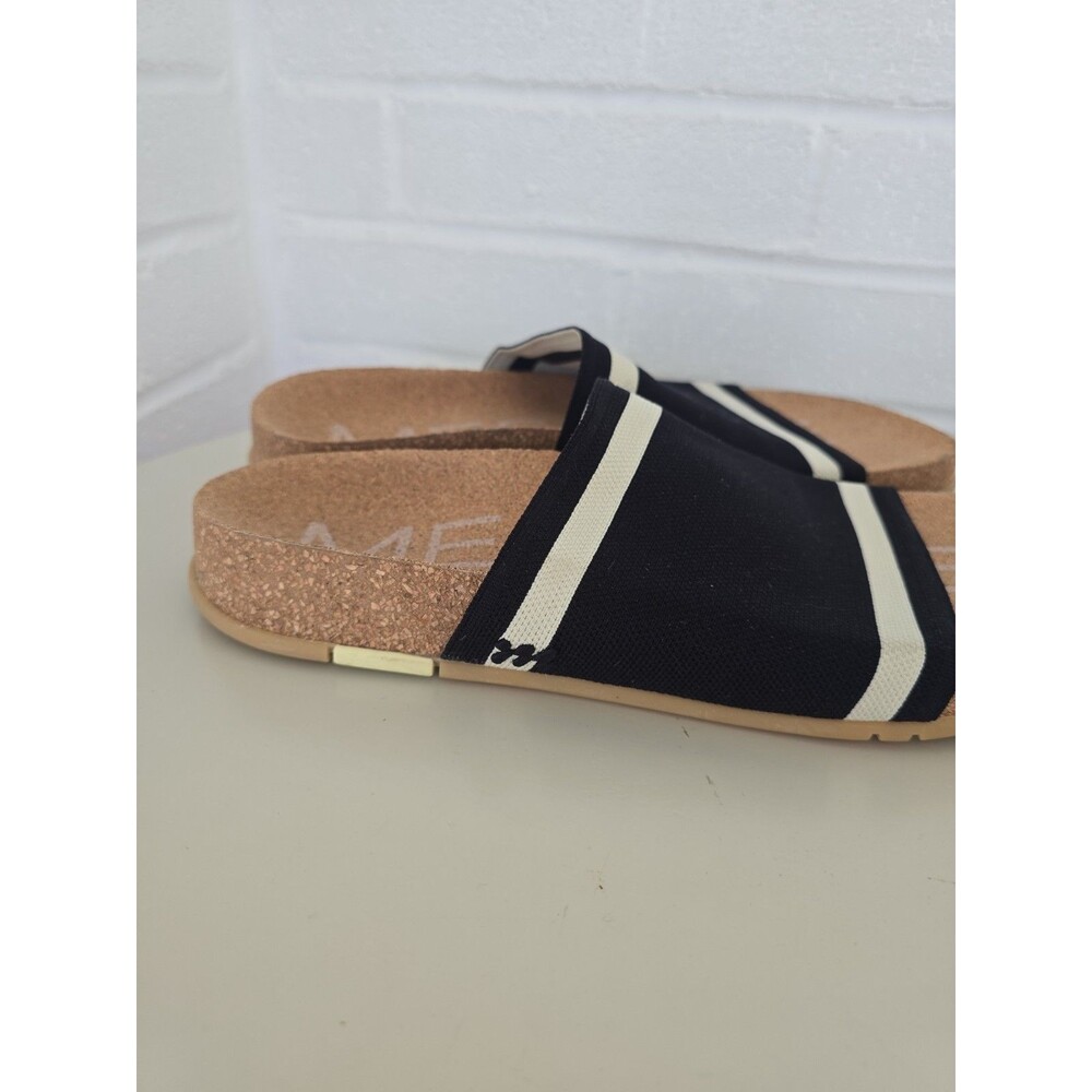 Message Mullen Slide Size 40 US 10 Black Cream MRSP 160$ - Picture 3 of 11